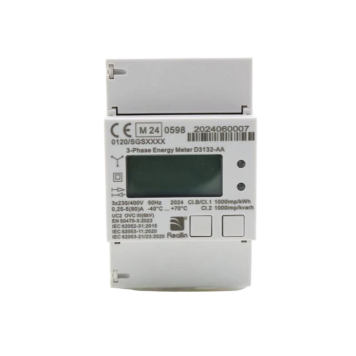 Elektronische driefasige meter