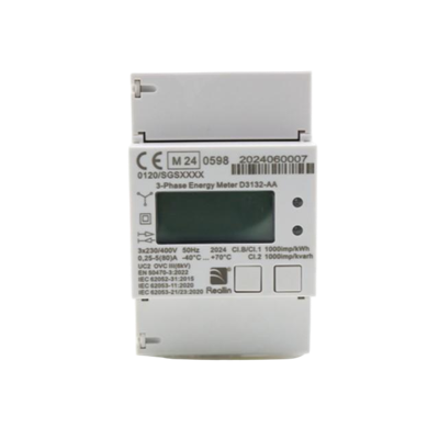 Elektrische driefasige slimme energiemeter